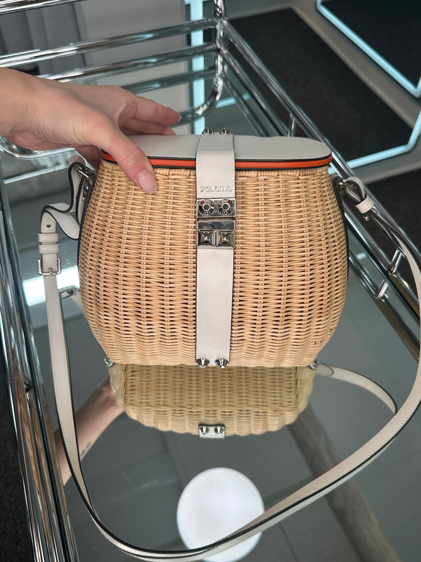 Prada Basket Bag