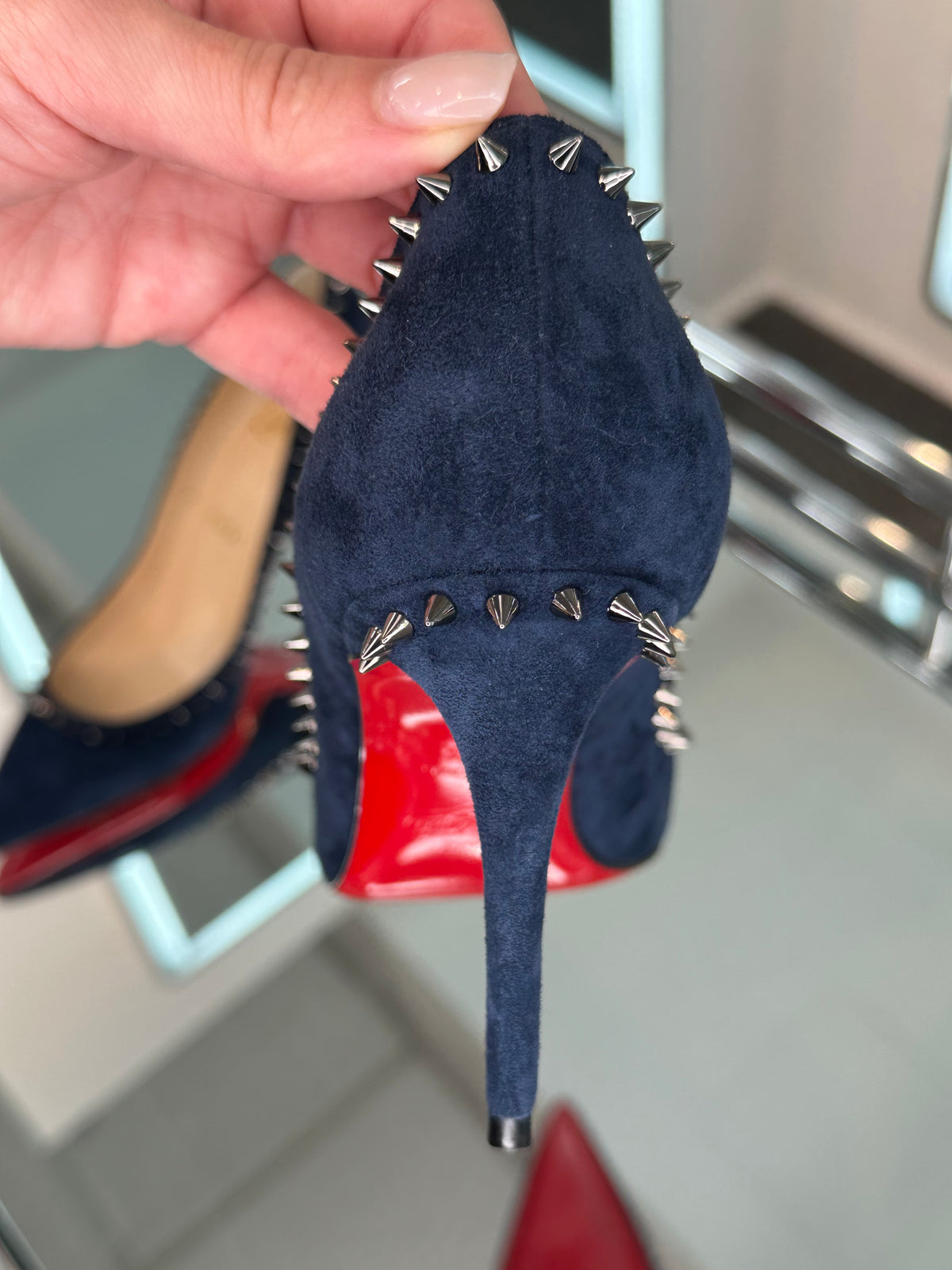 Christian Louboutin Suede Pump
