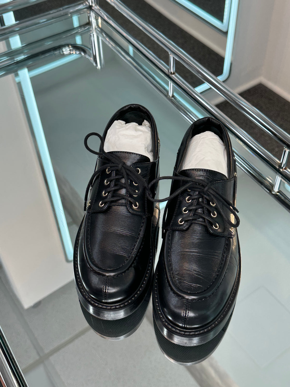 Chanel Moccasins