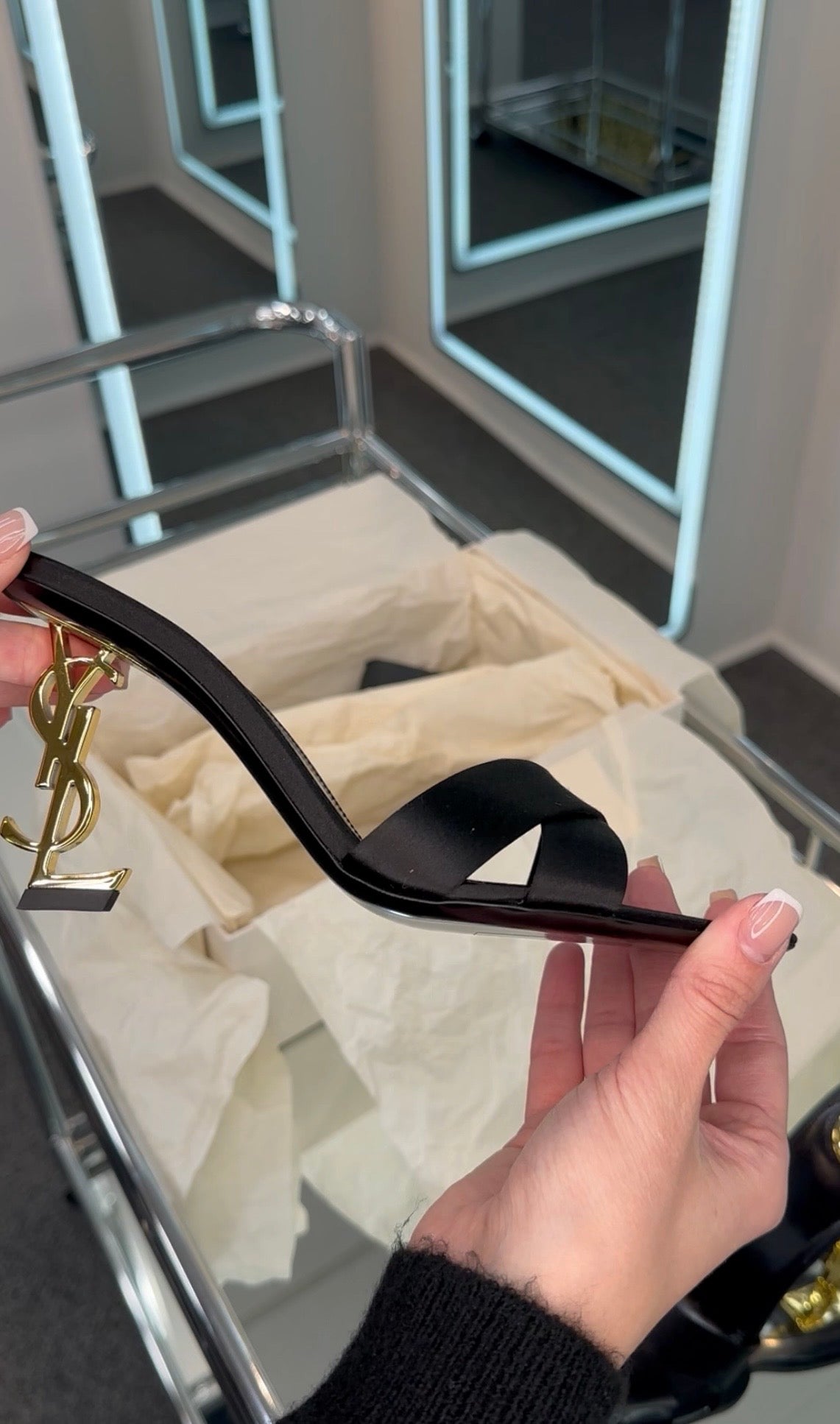 Saint Laurent Mule Sandal