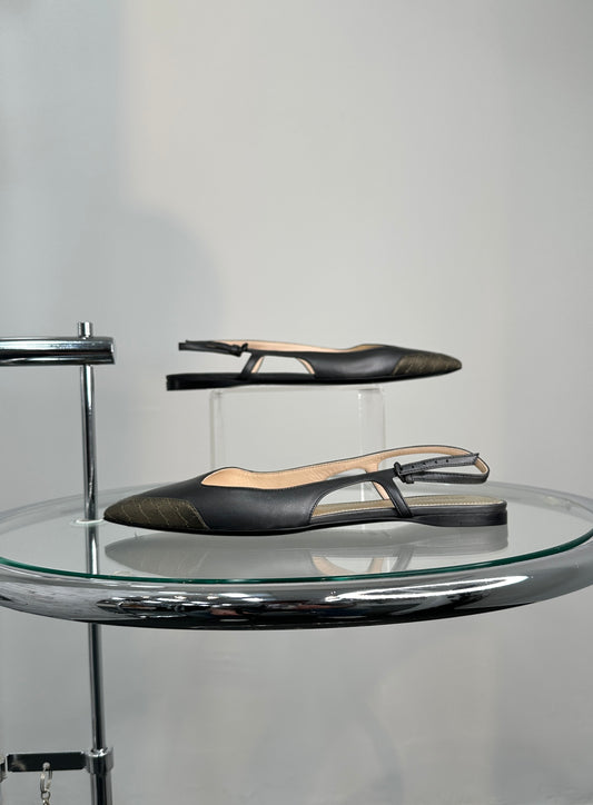 Bottega Veneta slingback Flat