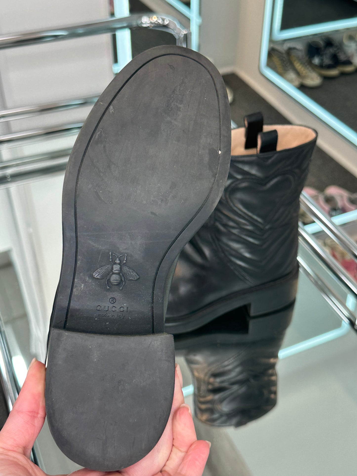 Gucci Moto Boots