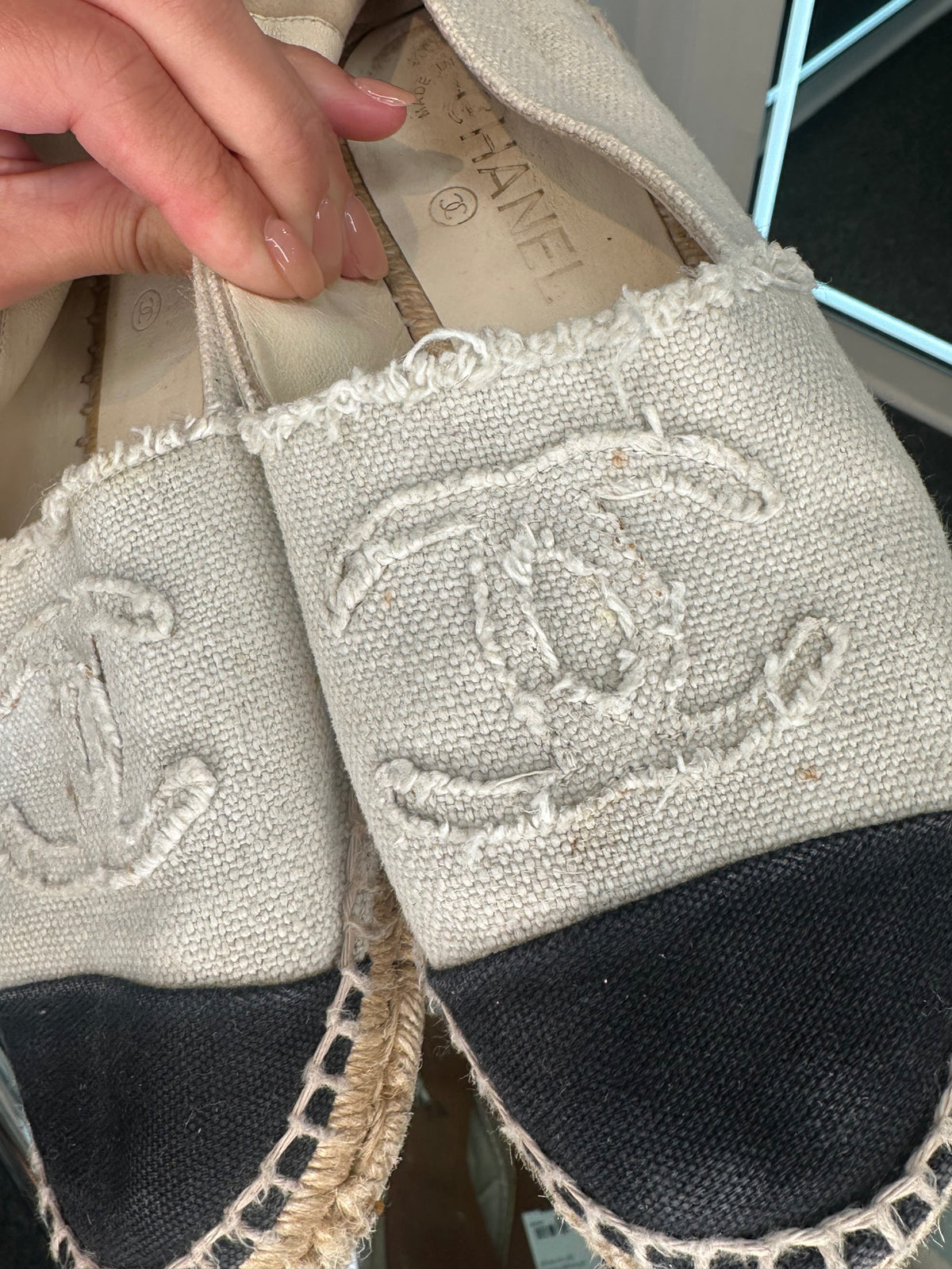Chanel Espadrille Flat