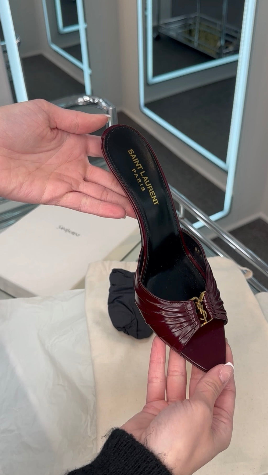 Saint Laurent Mule Sandal