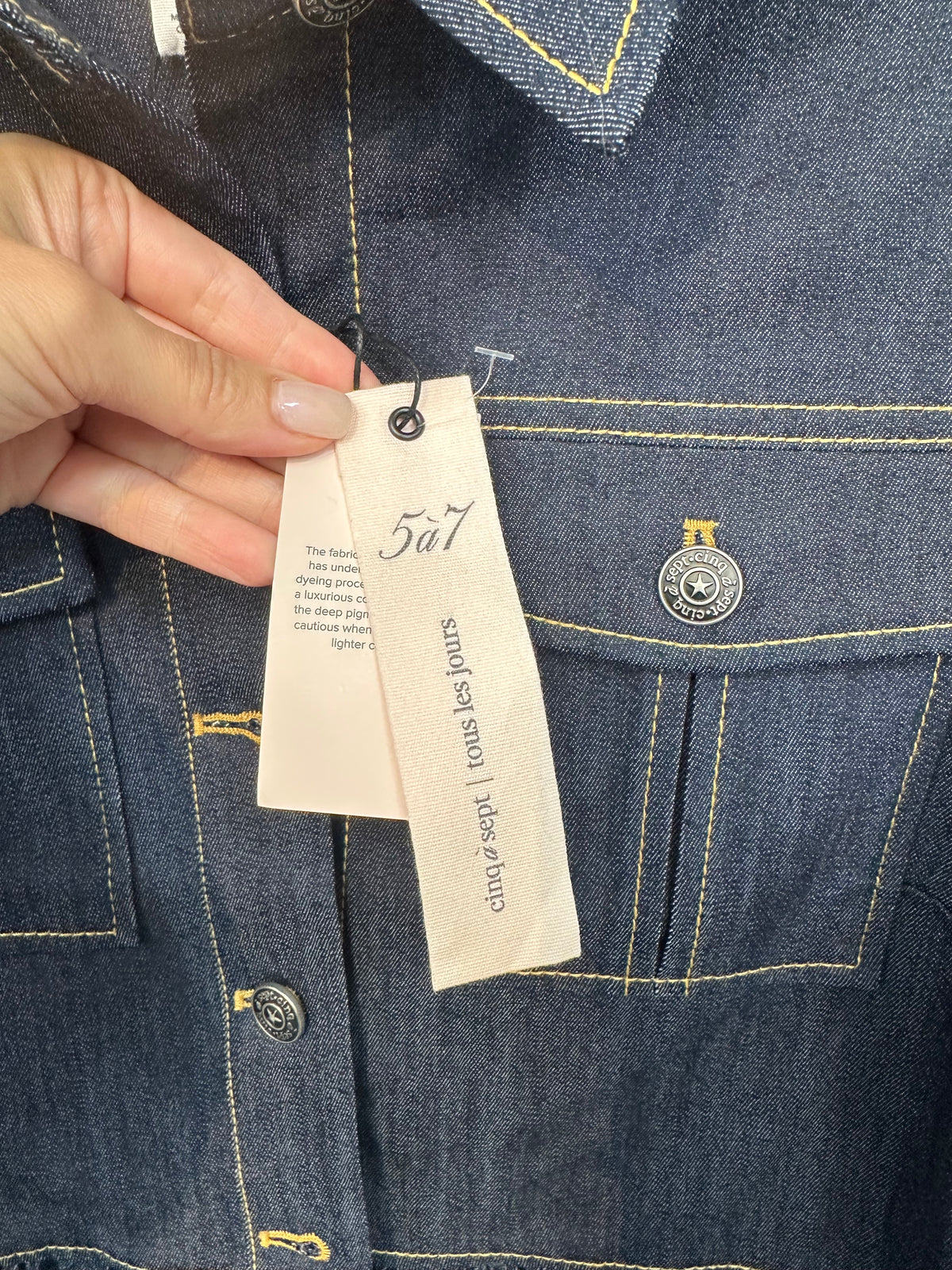 Cinq a Sept Denim Jacket