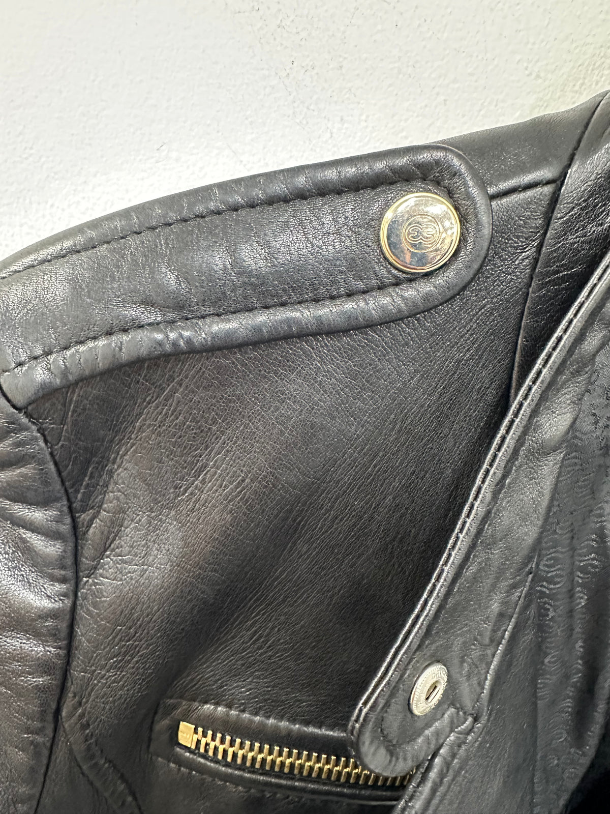 Escada leather Jacket