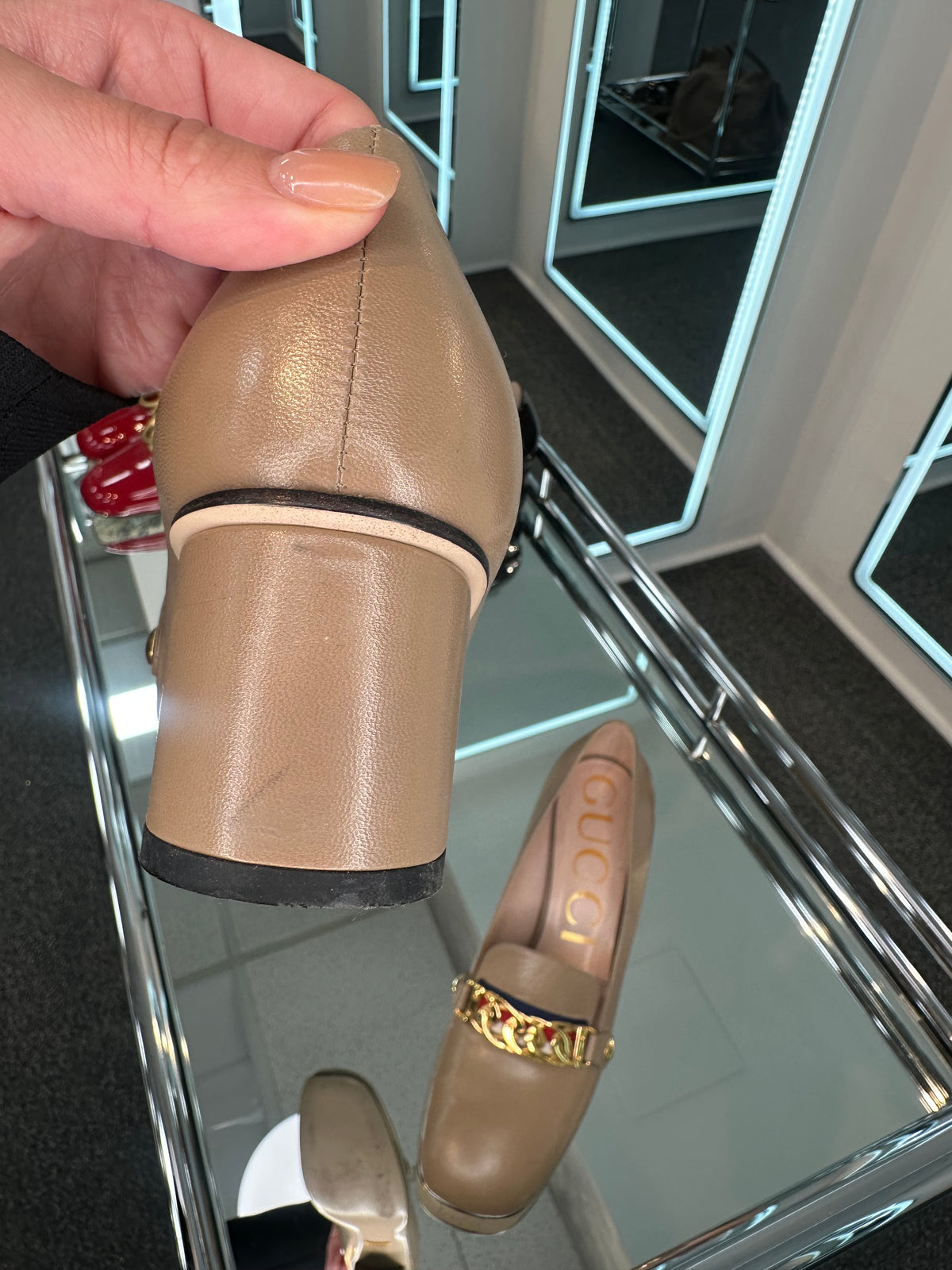 Gucci Heel Loafer