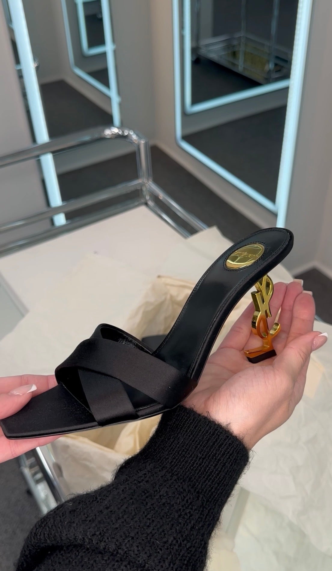 Saint Laurent Mule Sandal