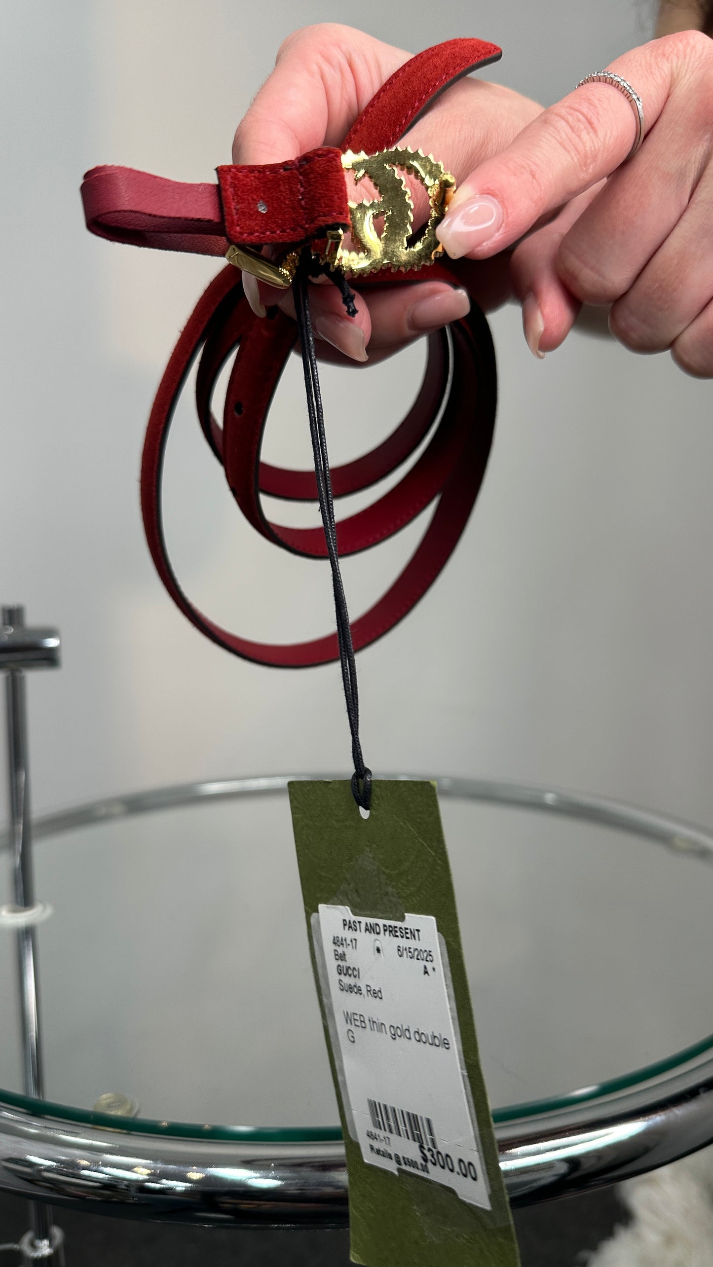 Gucci thin Belt