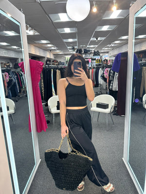 Cult Gaia Straw Tote