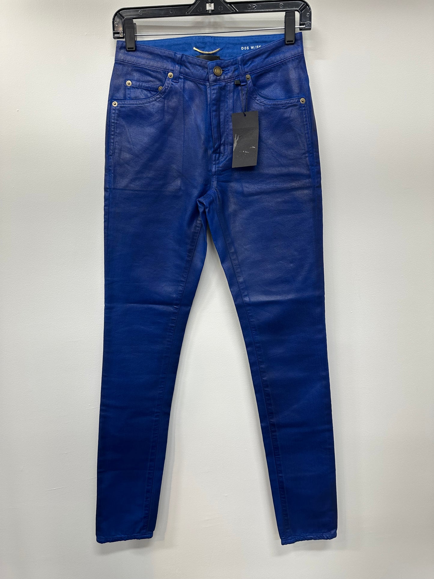 Saint Laurent coated Jeans