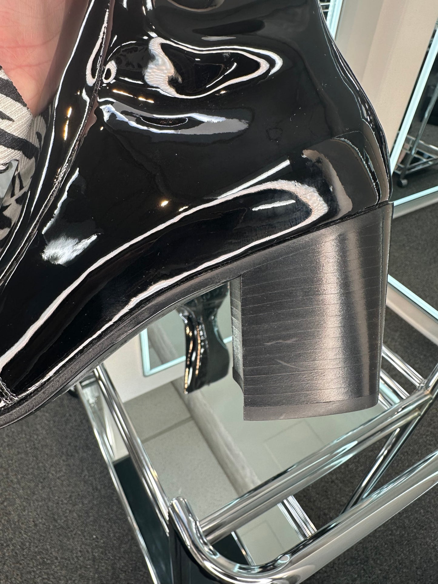 Saint Lauent Knee High Boot