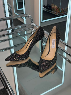 Jimmy Choo Glitter Pumps
