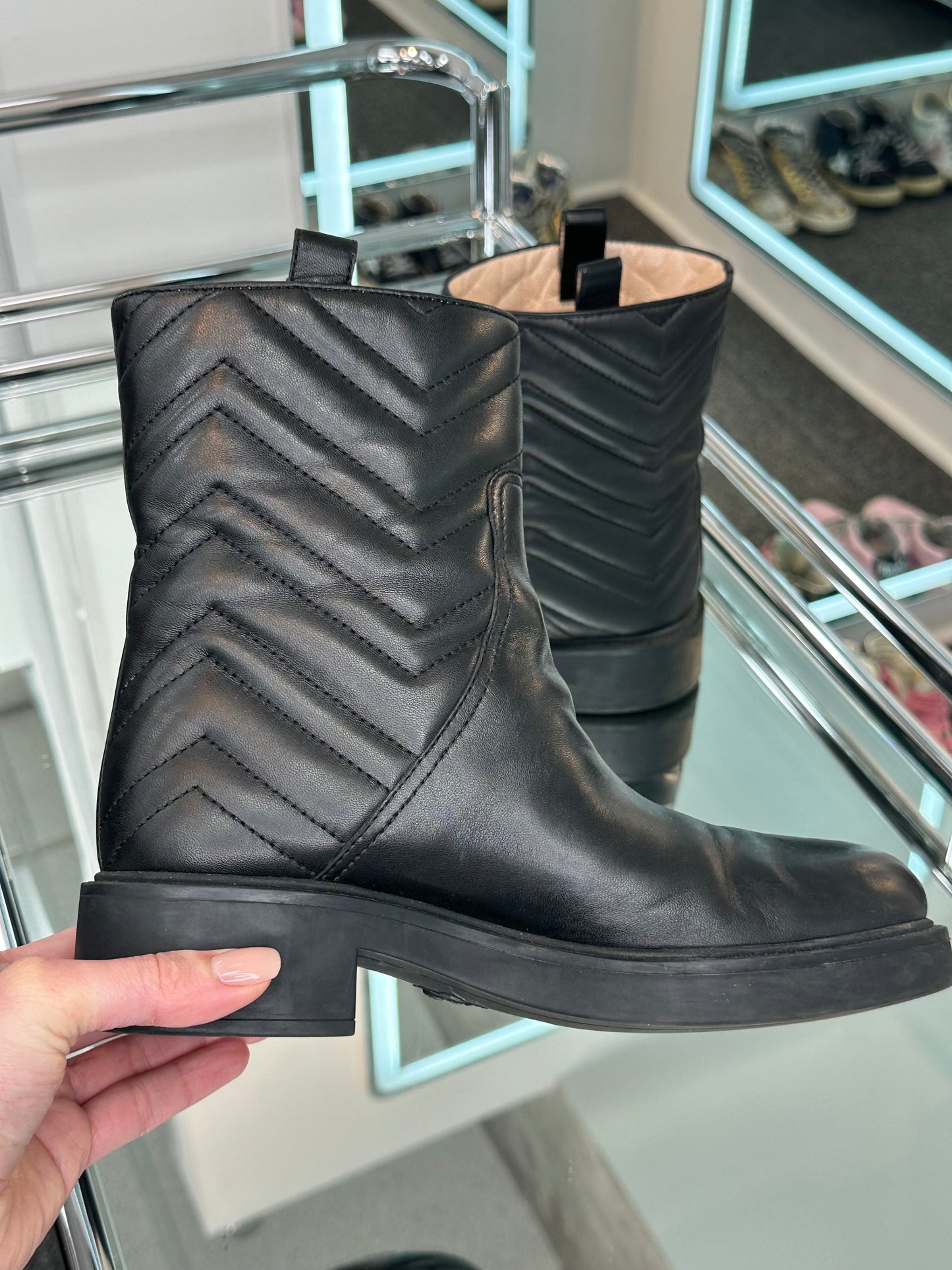 Gucci Moto Boots