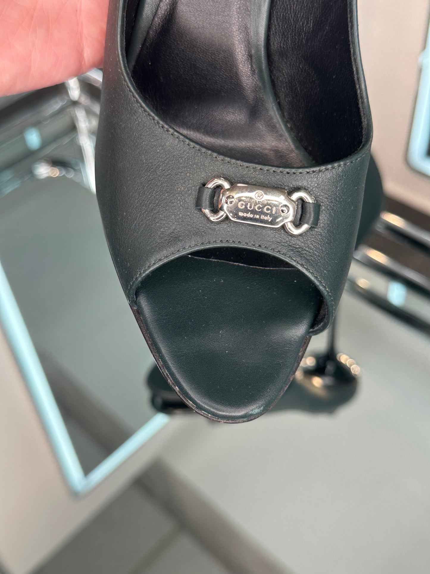 Gucci Peep-Toe Pumps