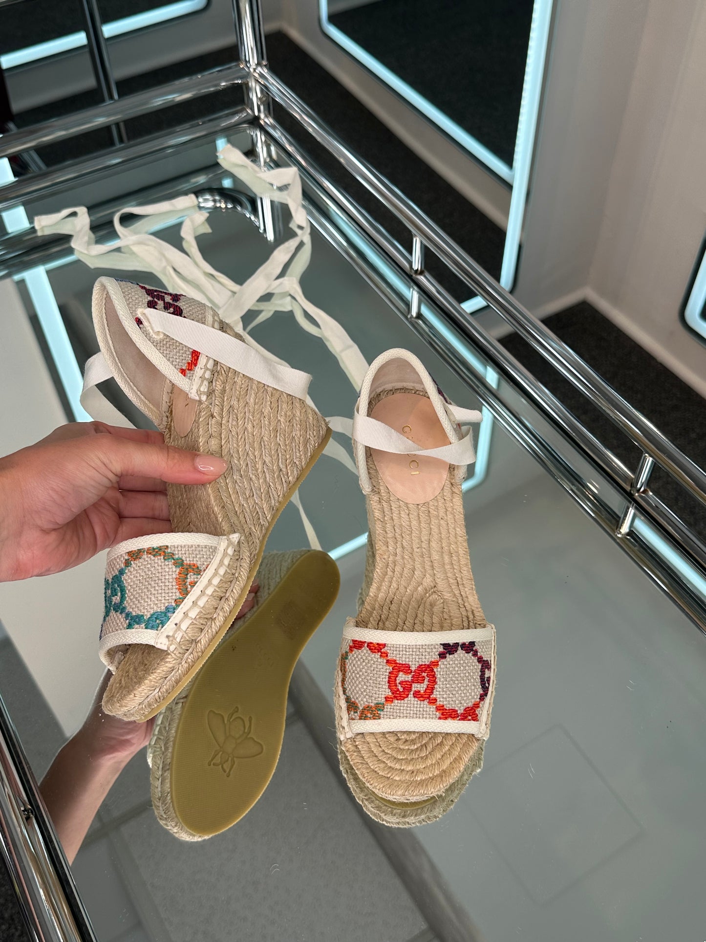 Gucci Espadrille Wedge