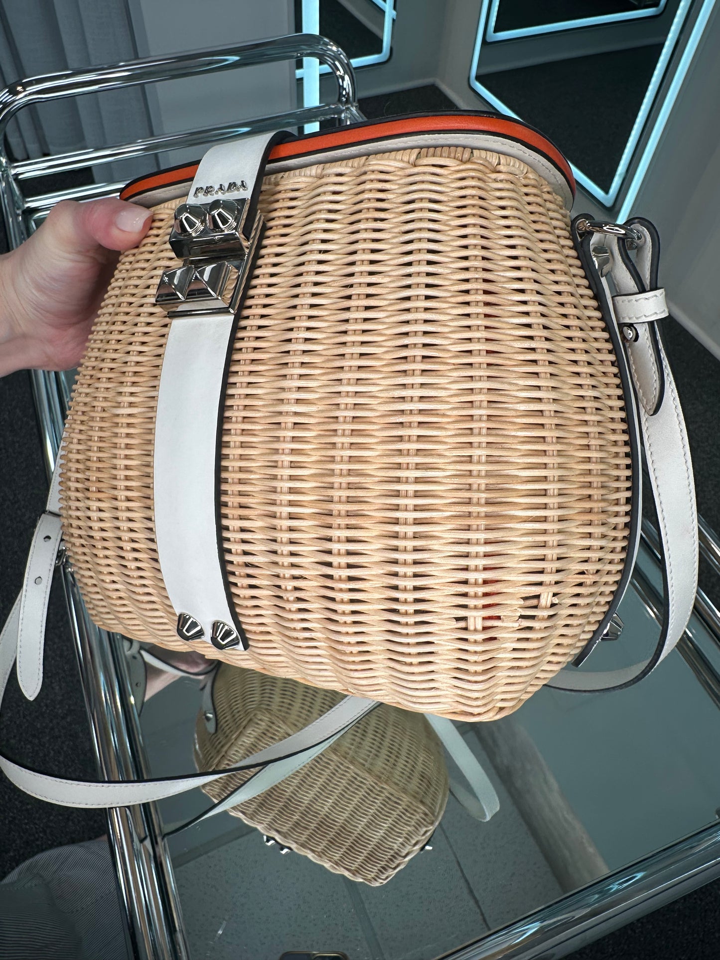 Prada Basket Bag