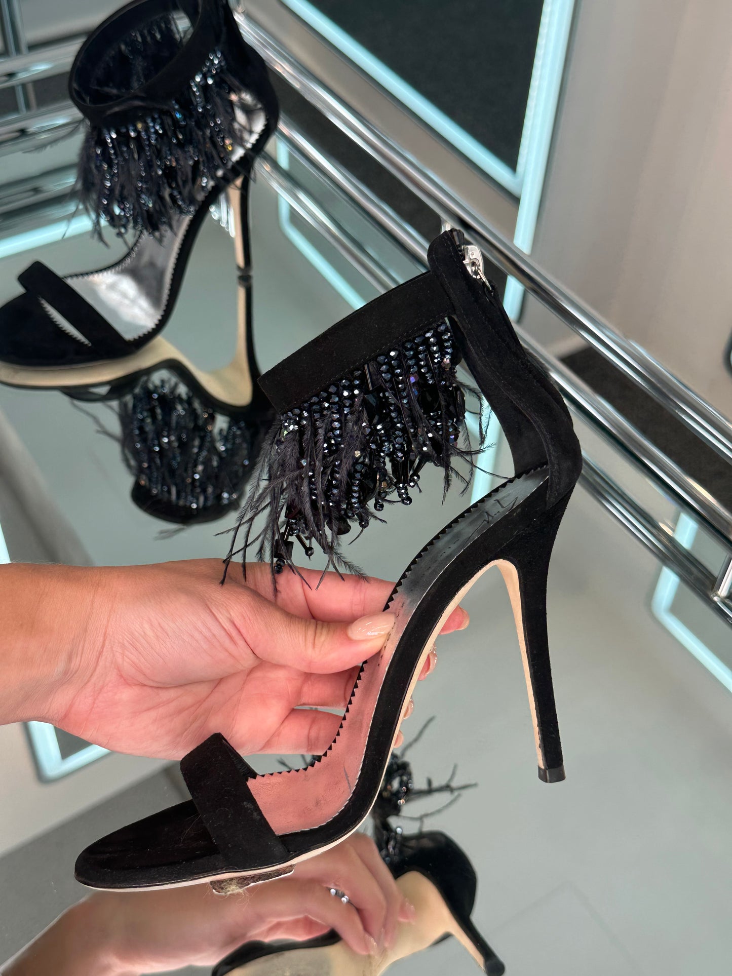 Giuseppe Zanotti Fringe Sandal