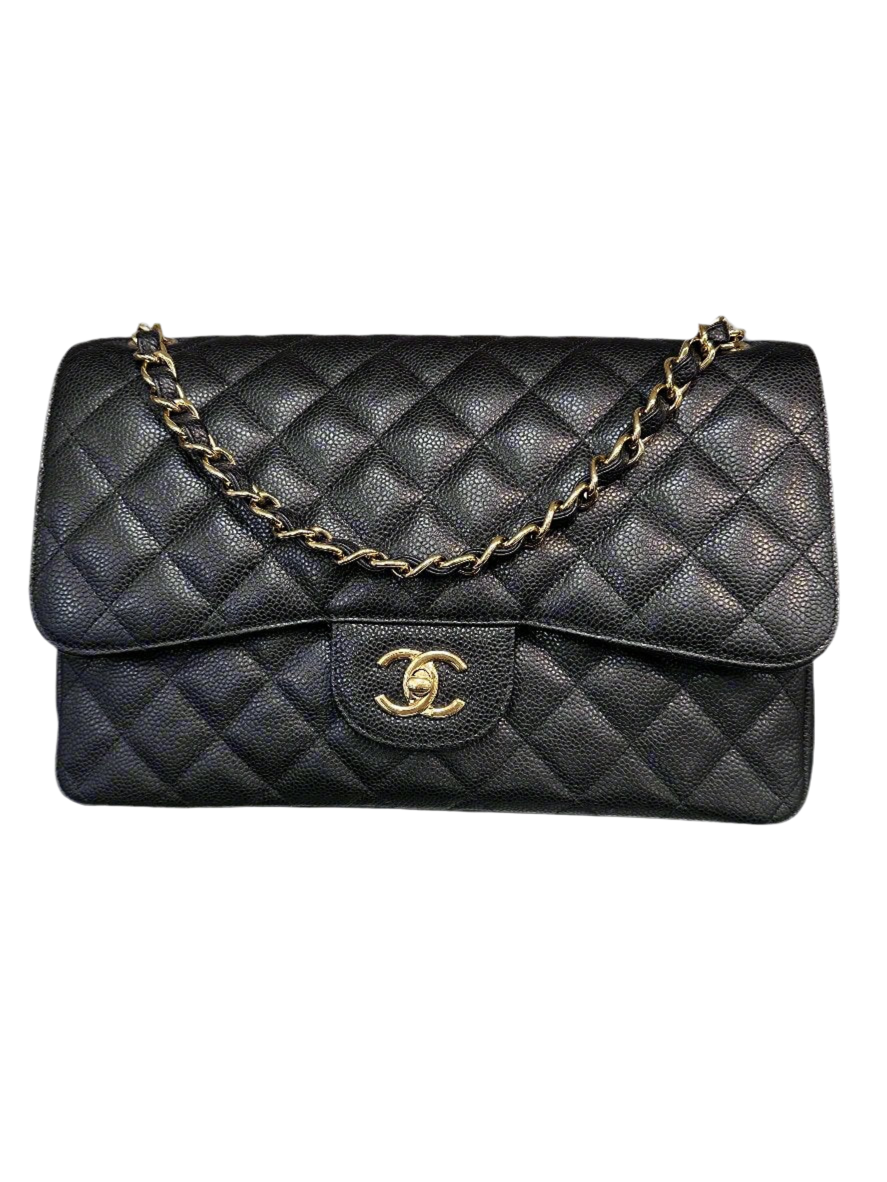 Chanel Jumbo Caviar