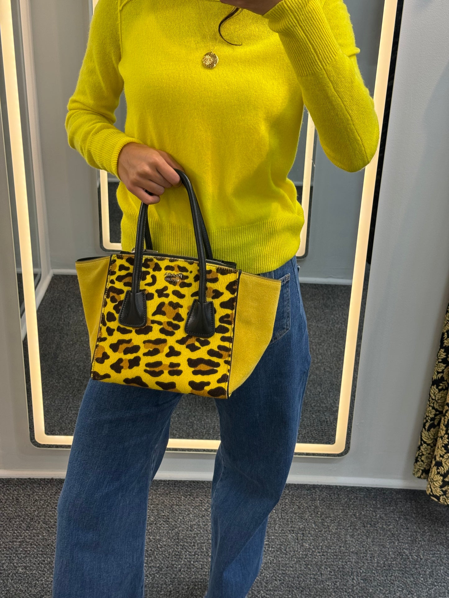 Prada Cavallino Tote