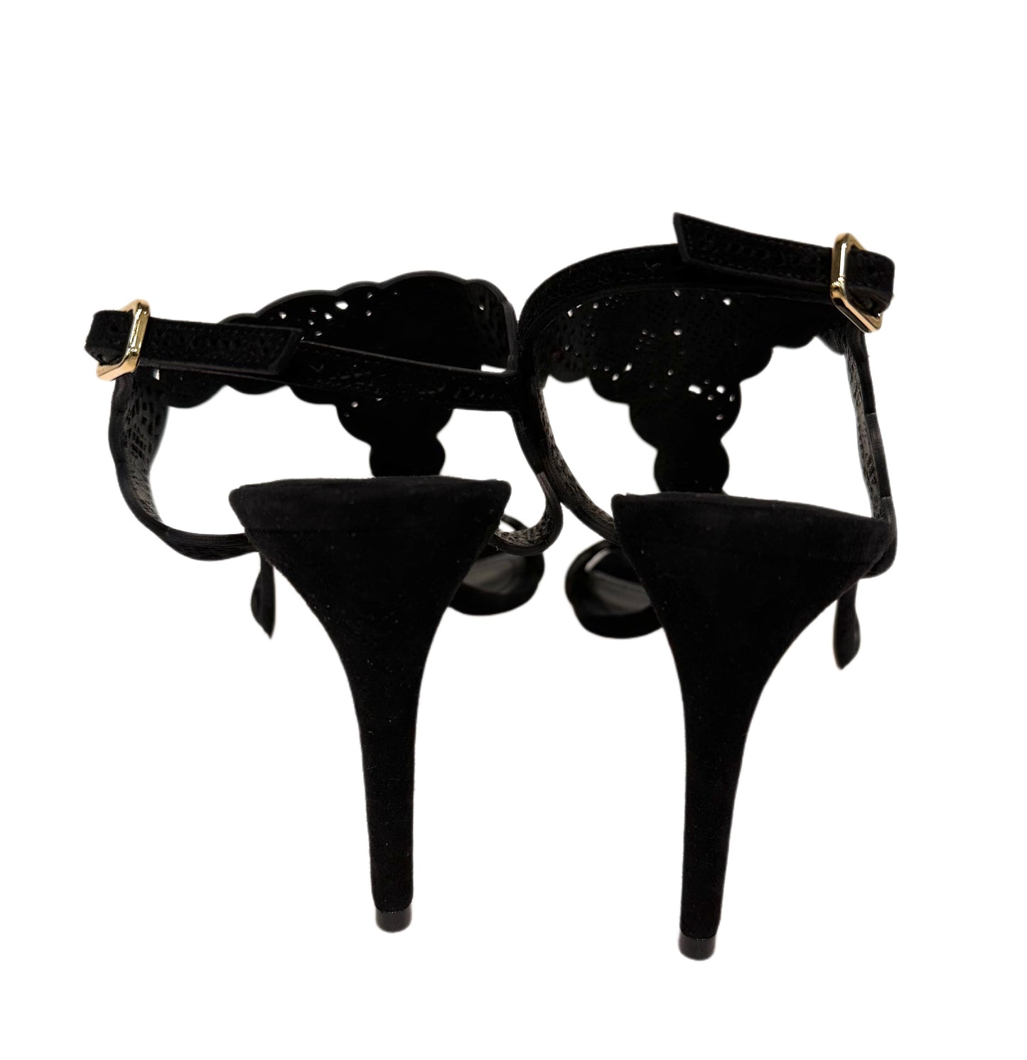 SALVATORE FERRAGAMO Suede Sandal Size 8