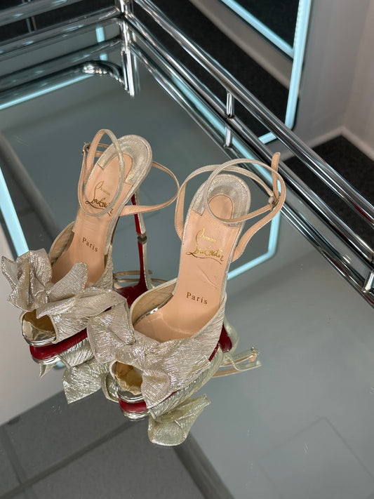 Christian Louboutin Chiffon Heels