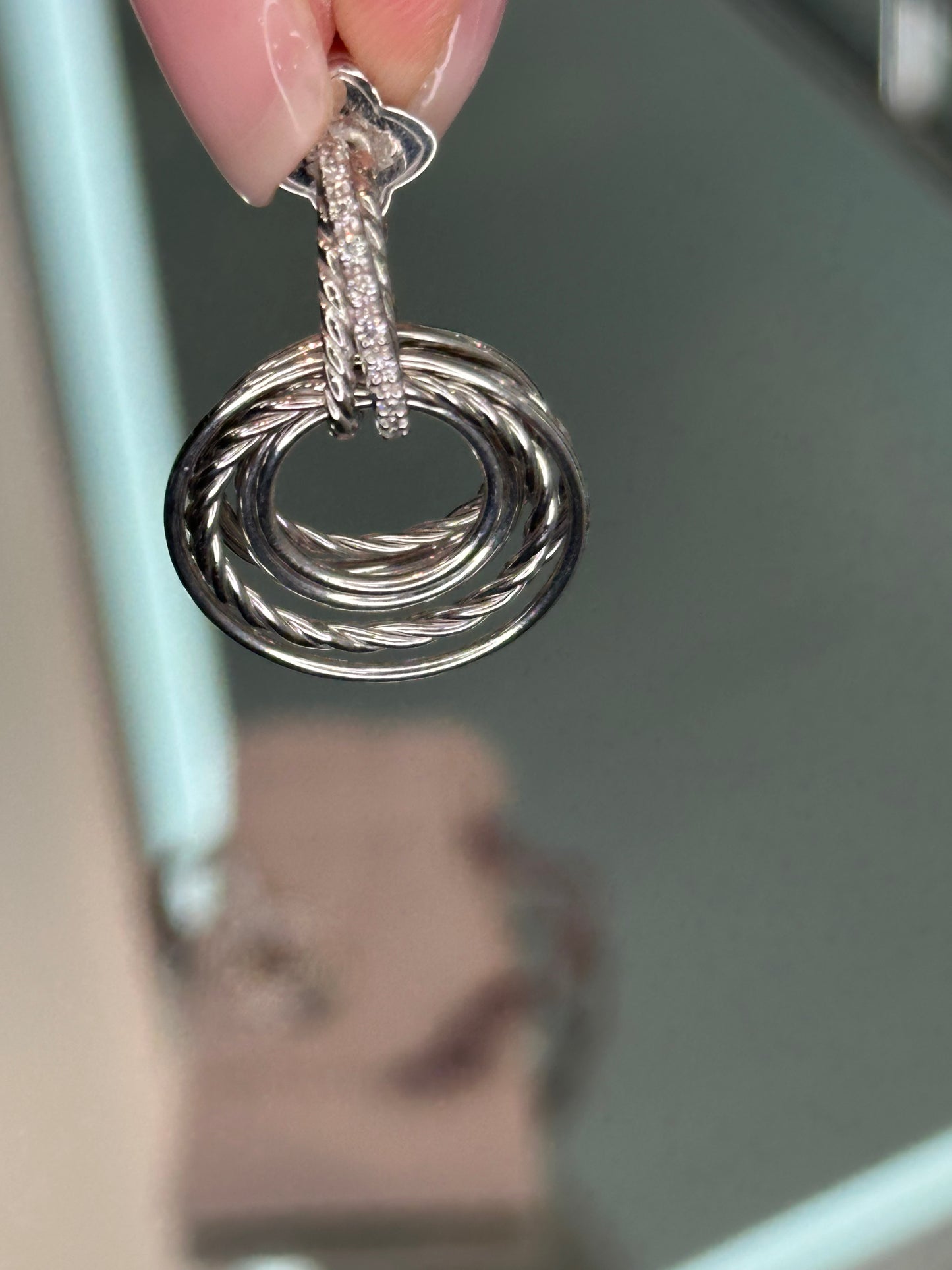 David Yurman Drop Earrings