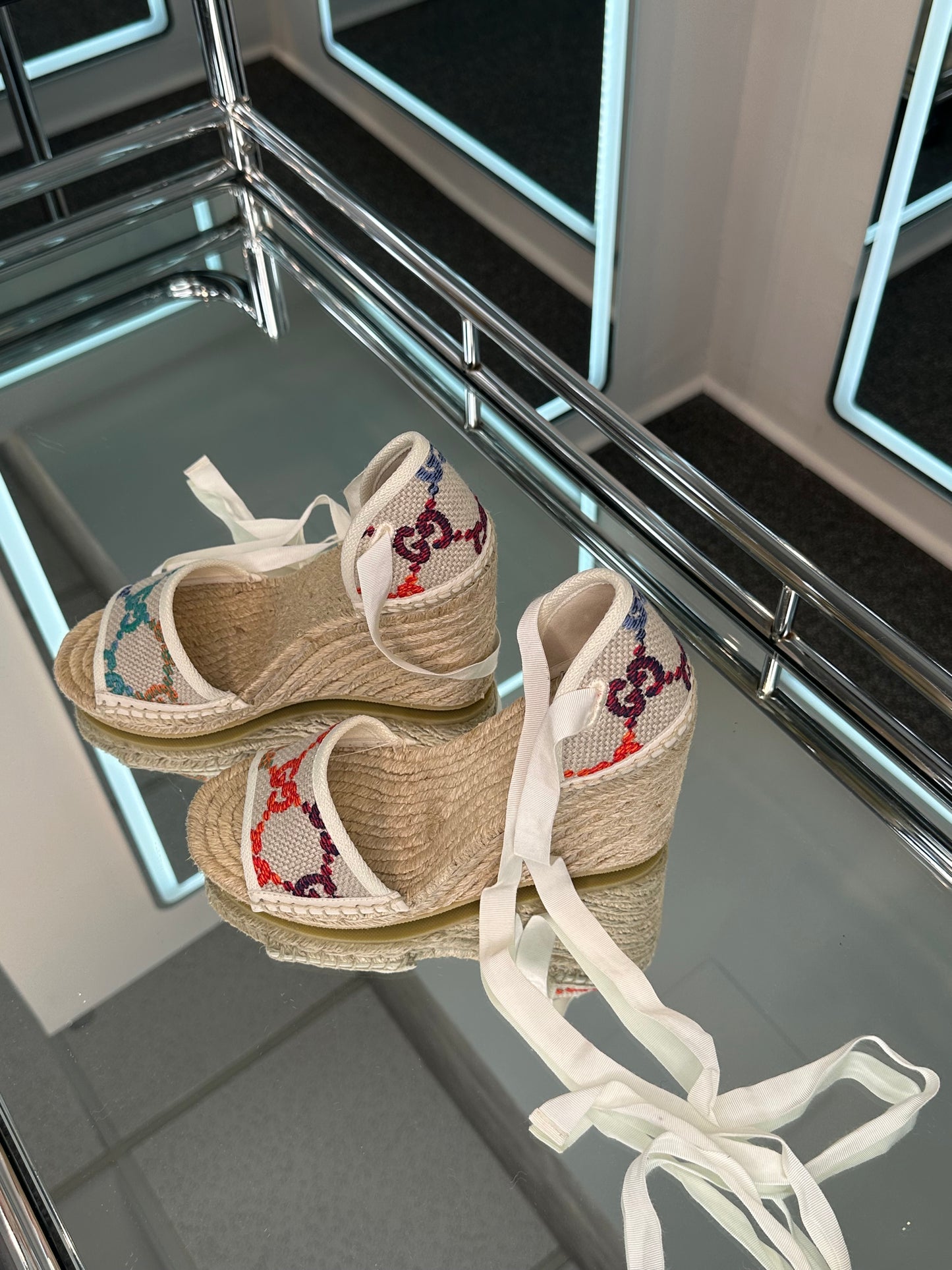 Gucci Espadrille Wedge