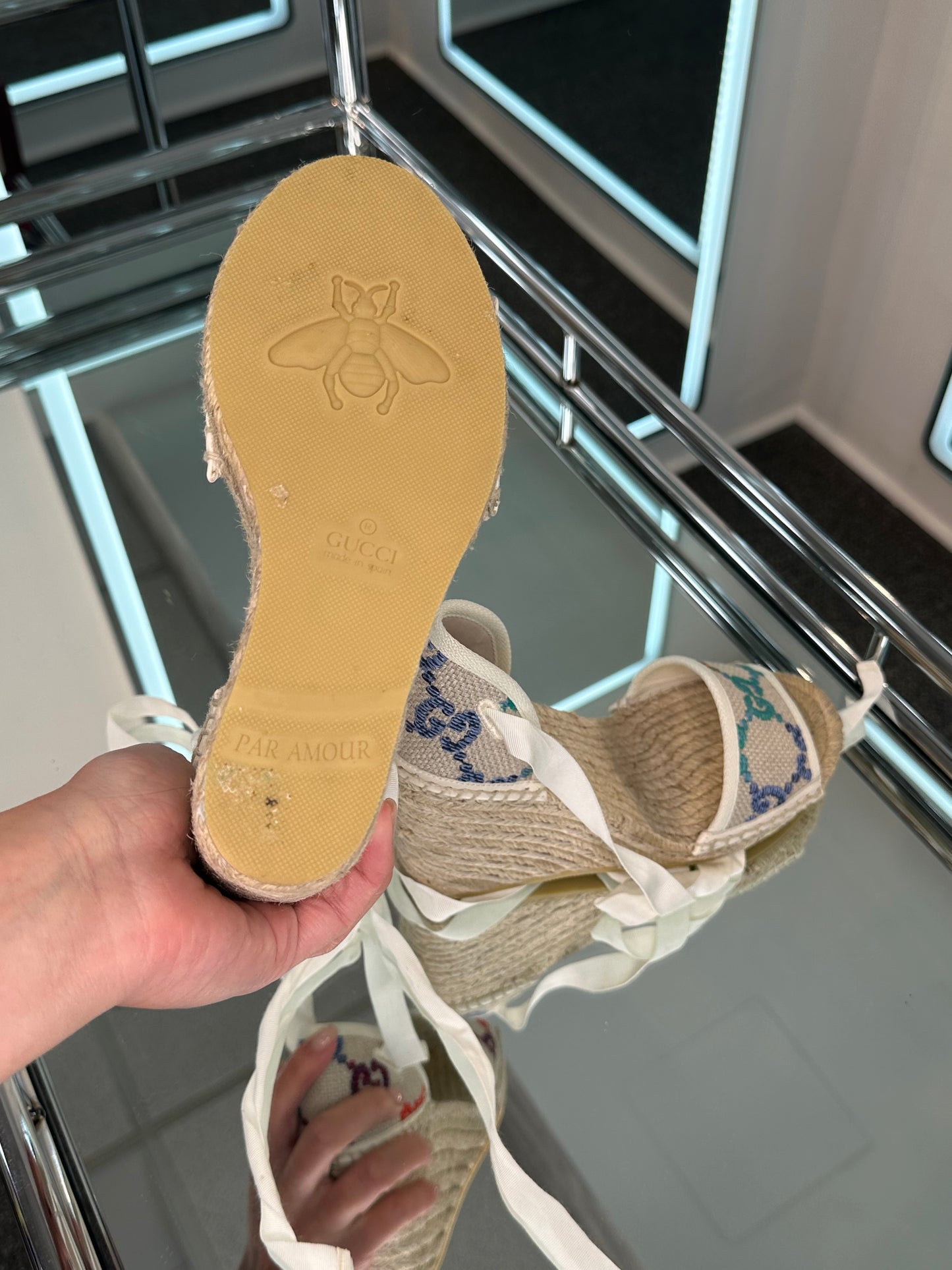 Gucci Espadrille Wedge