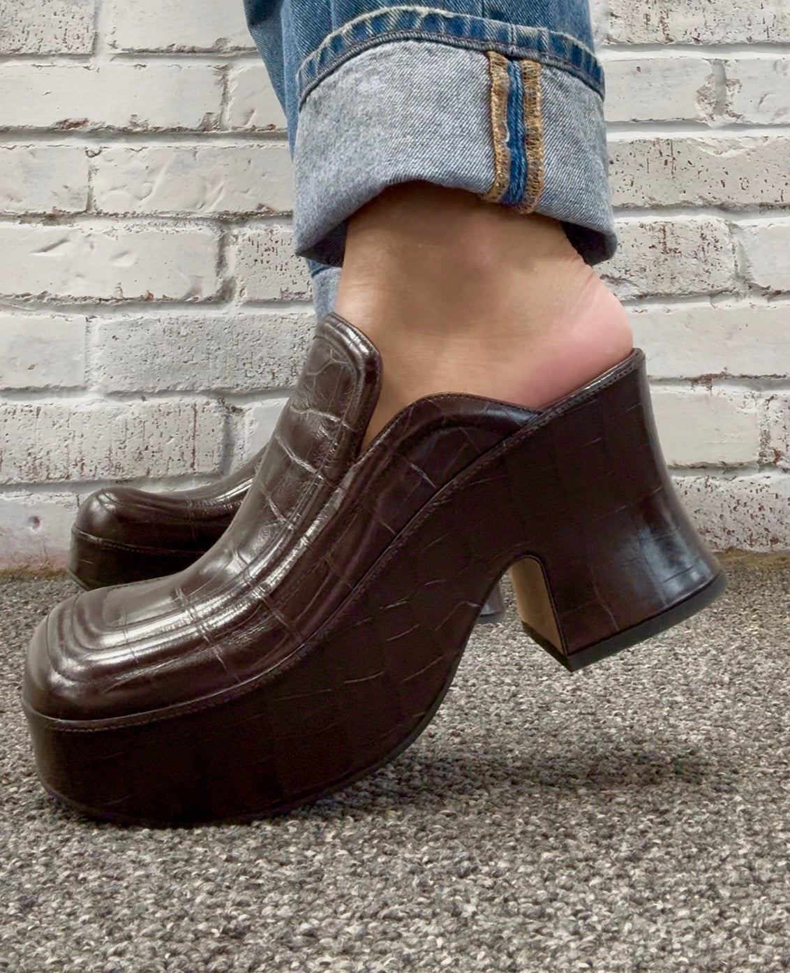 Bottega Veneta Leather Clog