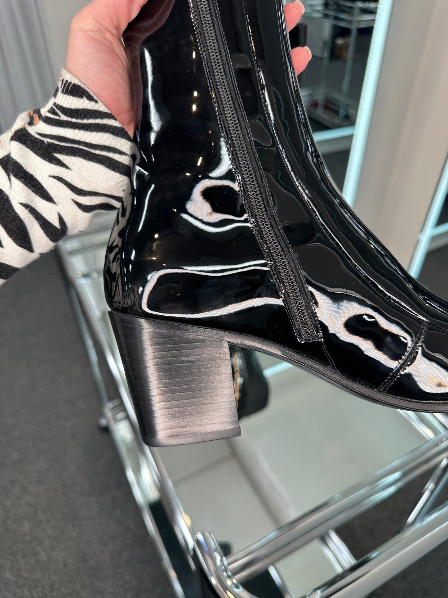 Saint Lauent Knee High Boot