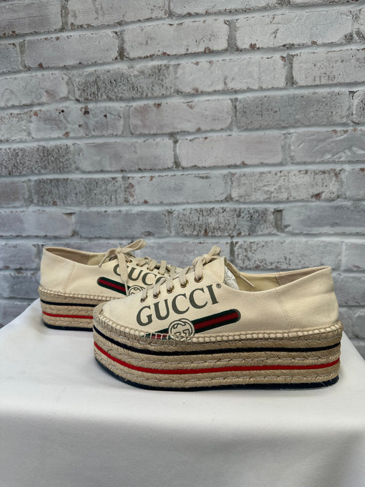 Gucci Espadrille  Canvas Sneaker