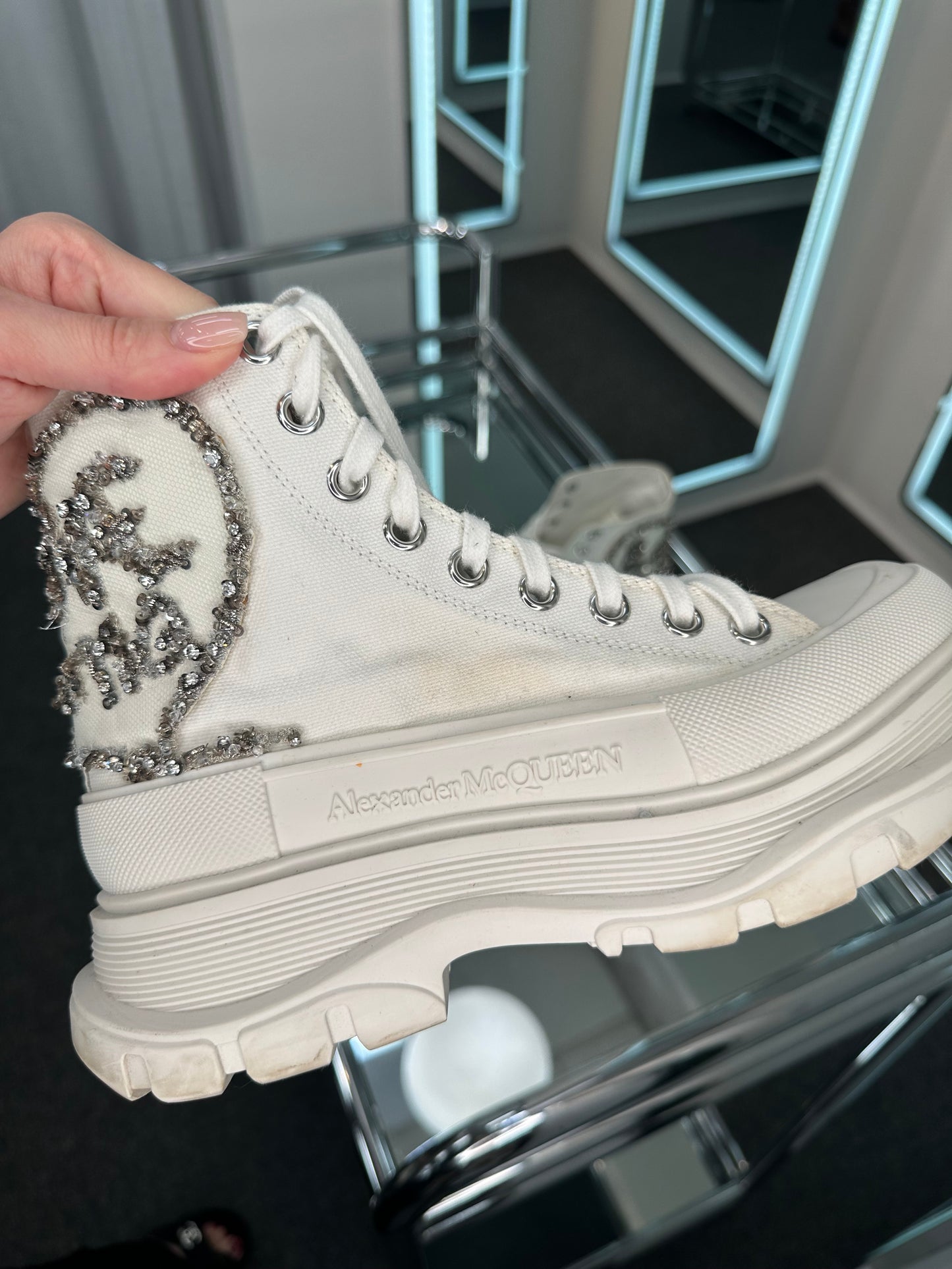 Alexander McQueen Combat Boot