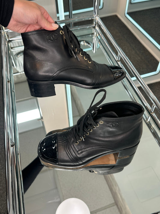 Chanel Combat Boot