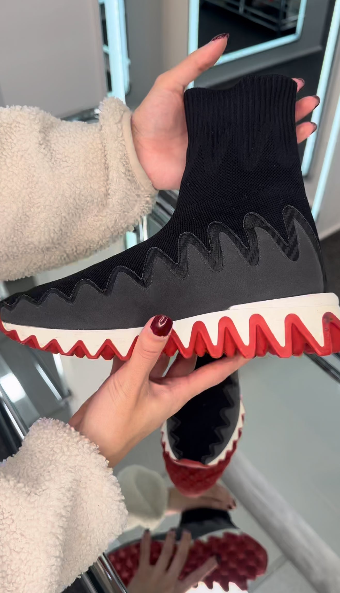 Christian Louboutin sock Sneaker