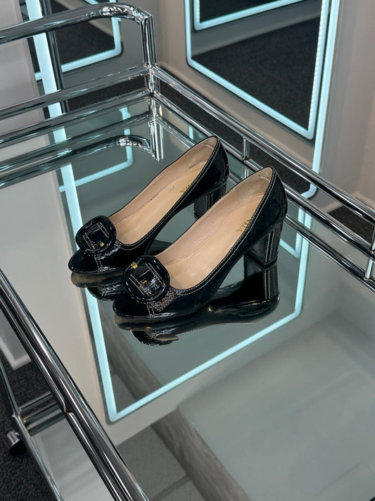 Prada Peep-Toe Heels