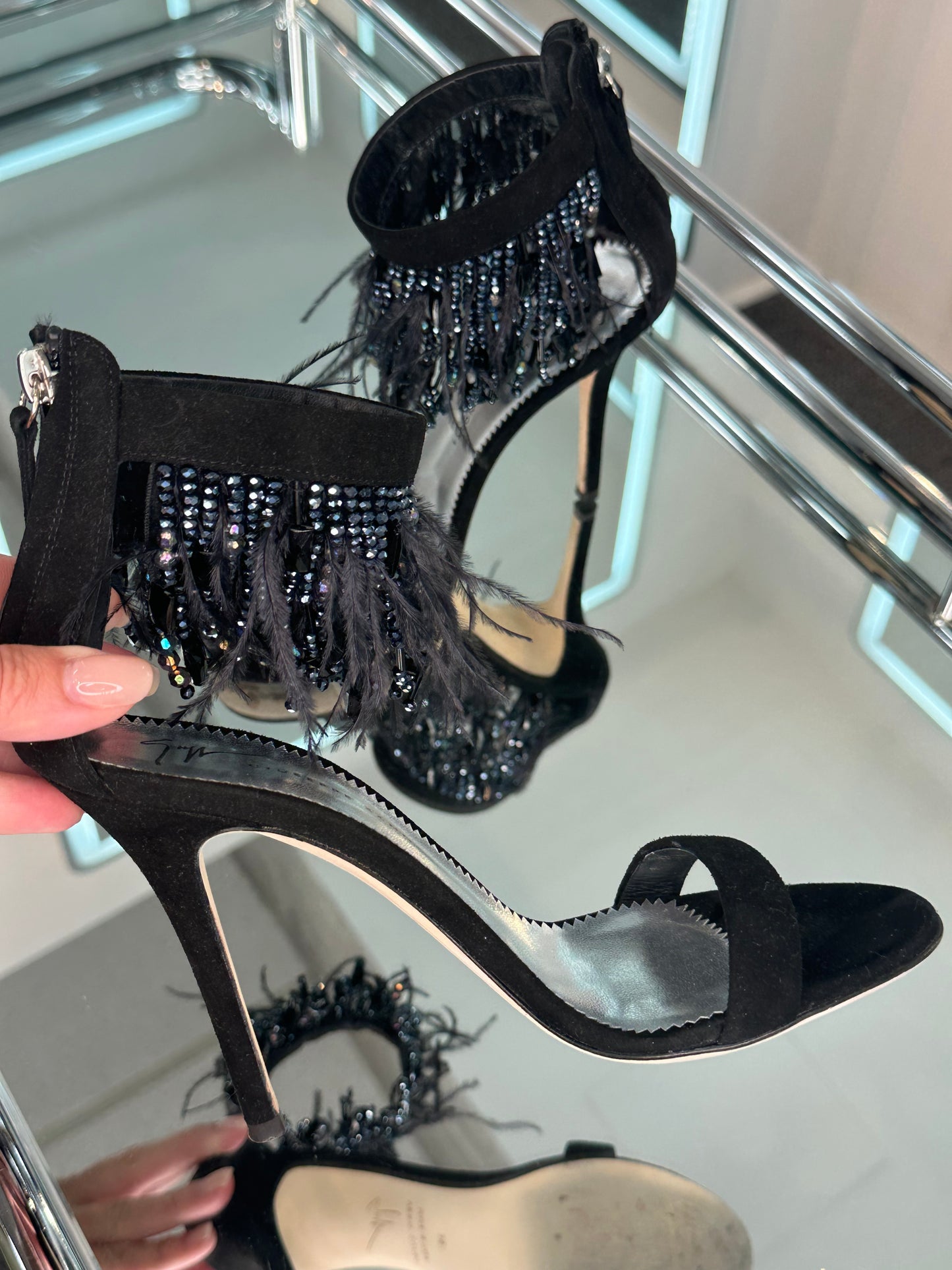 Giuseppe Zanotti Fringe Sandal