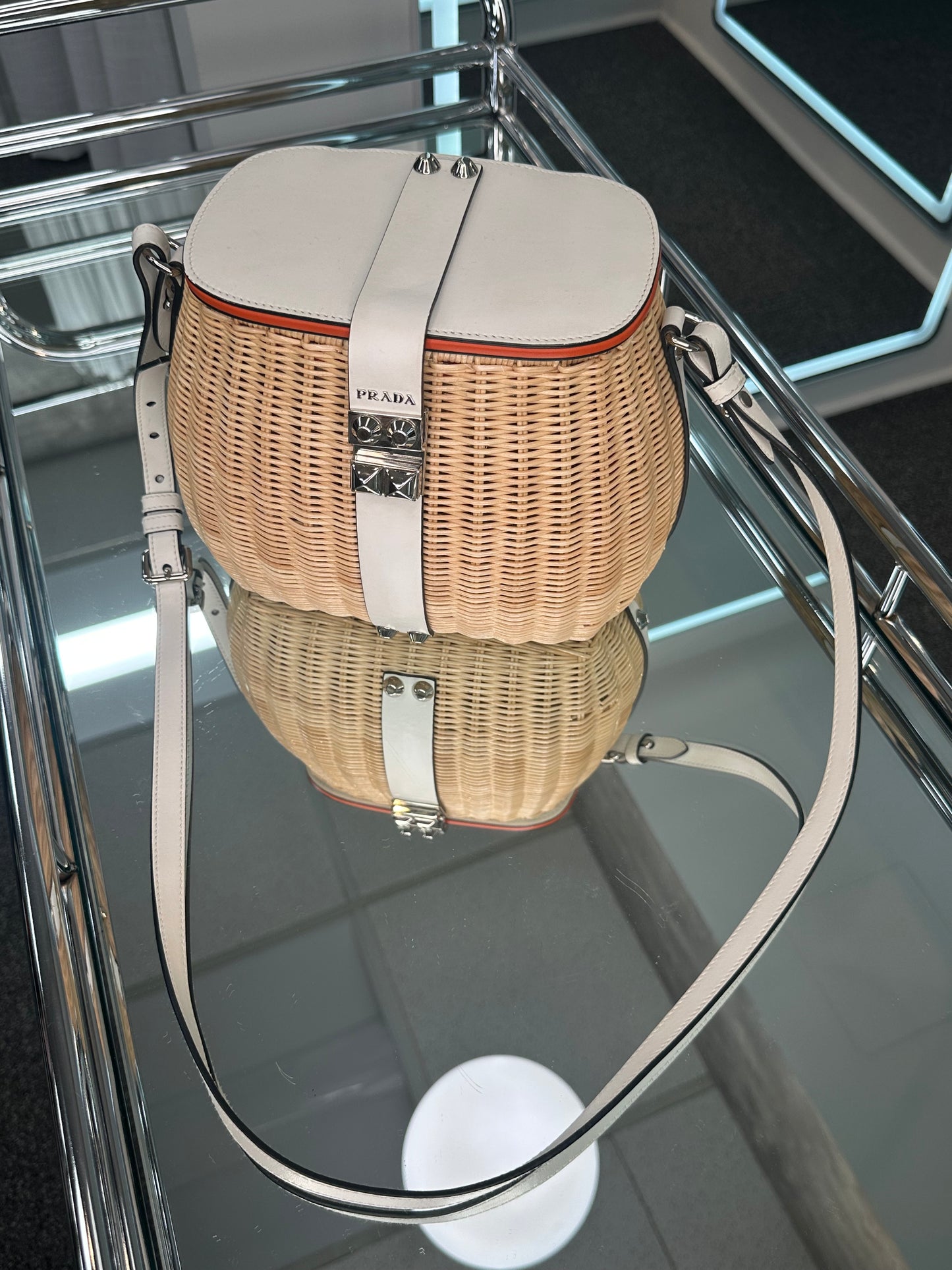 Prada Basket Bag