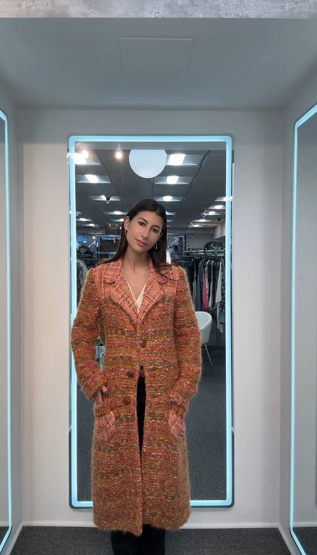 John Galliano Tweed Coat