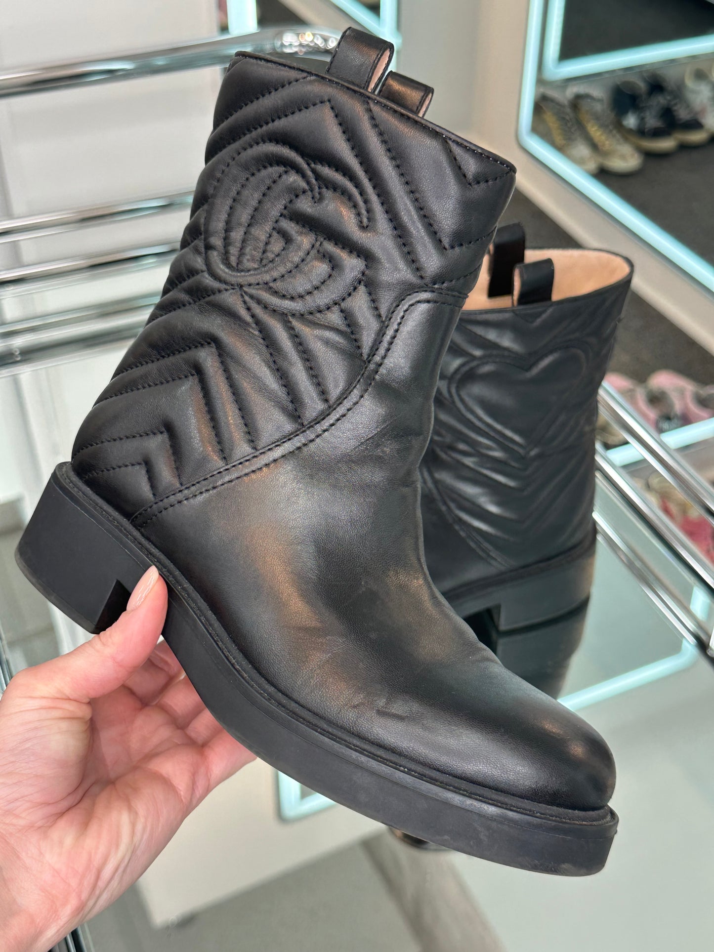 Gucci Moto Boots