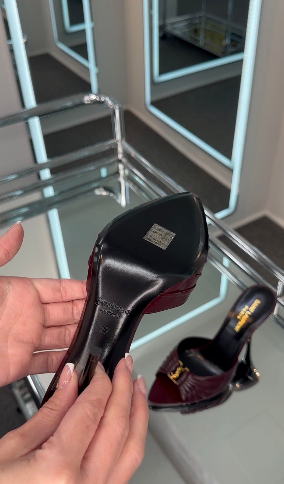 Saint Laurent Mule Sandal