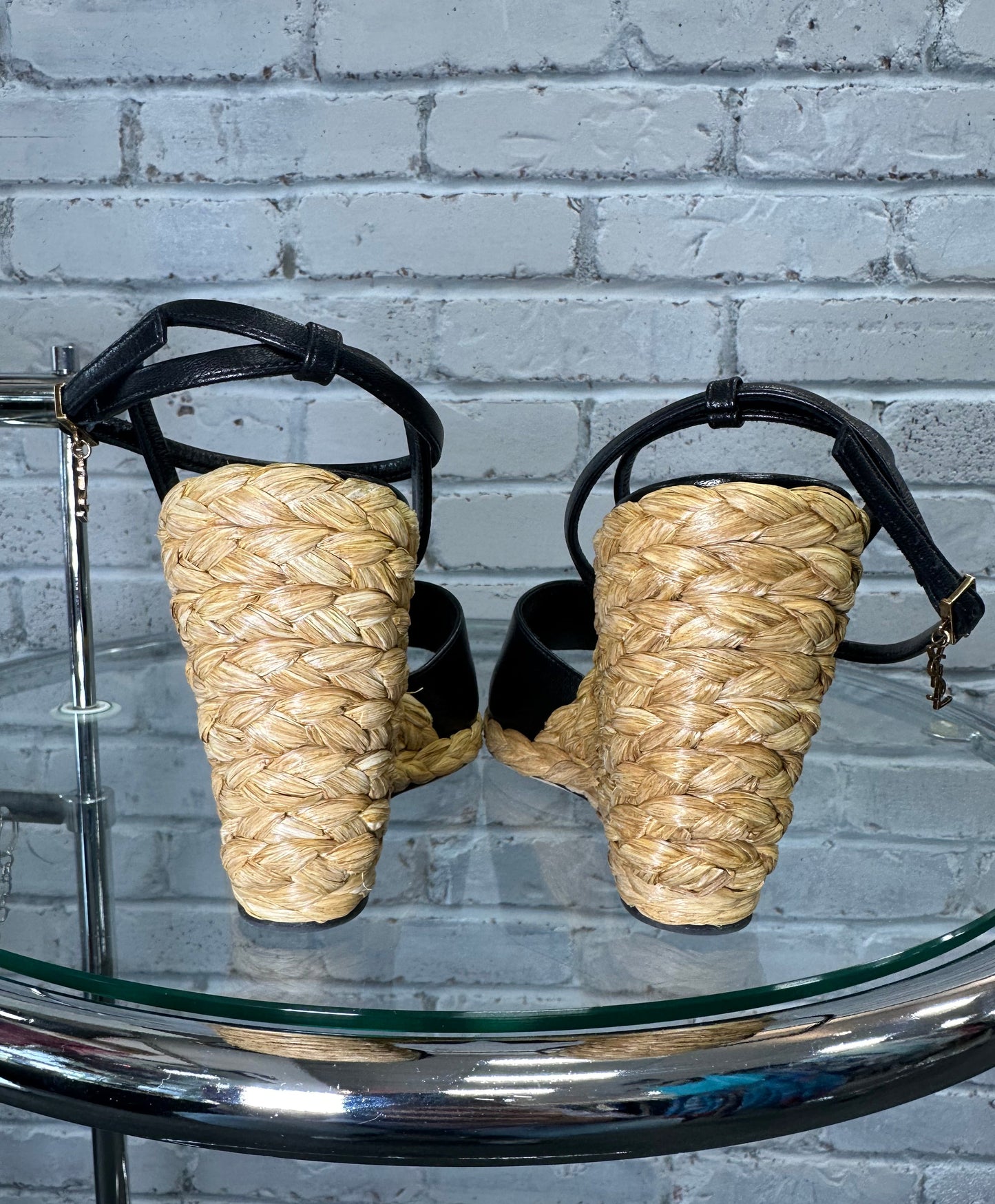 Saint Laurent espadrille Wedge