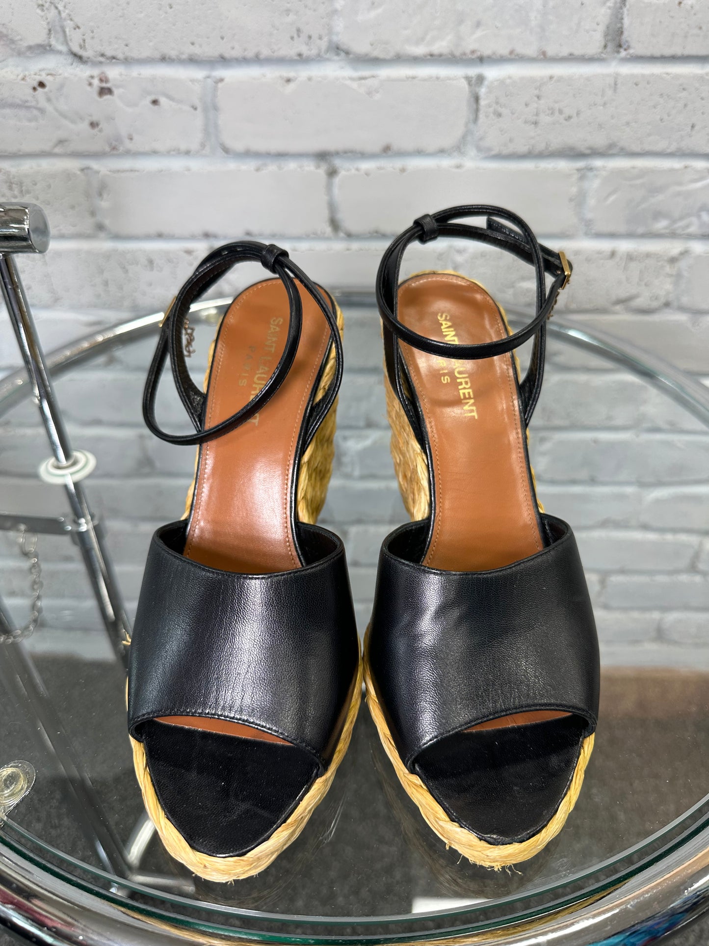 Saint Laurent espadrille Wedge