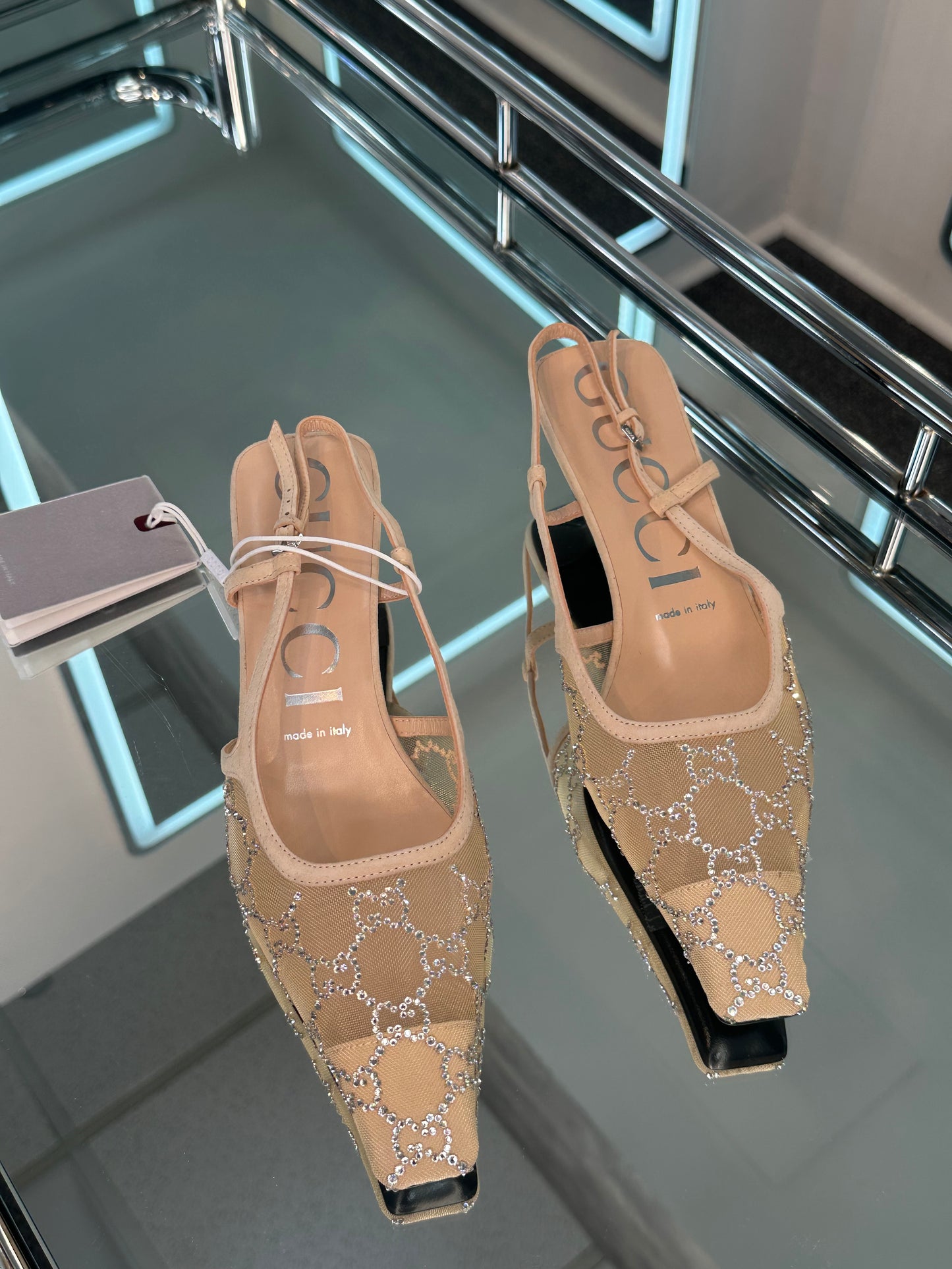 Gucci kitten heel Slingback Pump