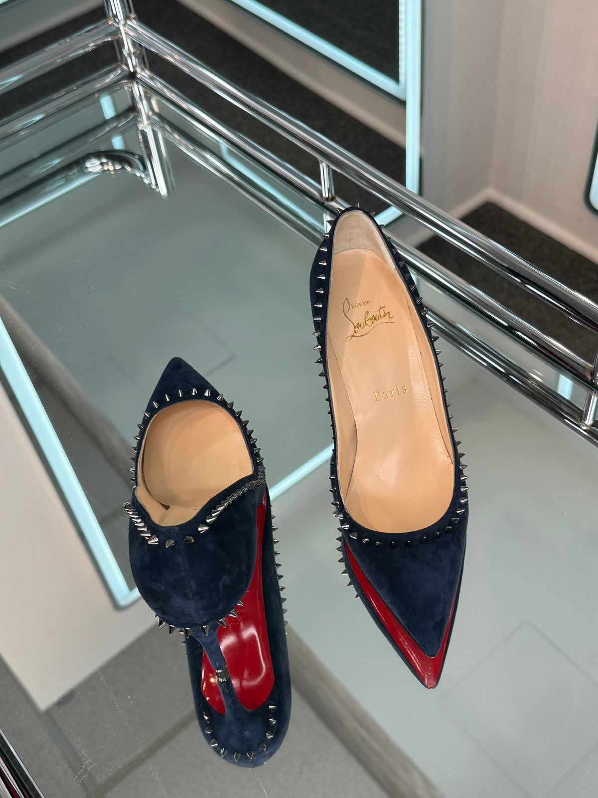 Christian Louboutin Suede Pump