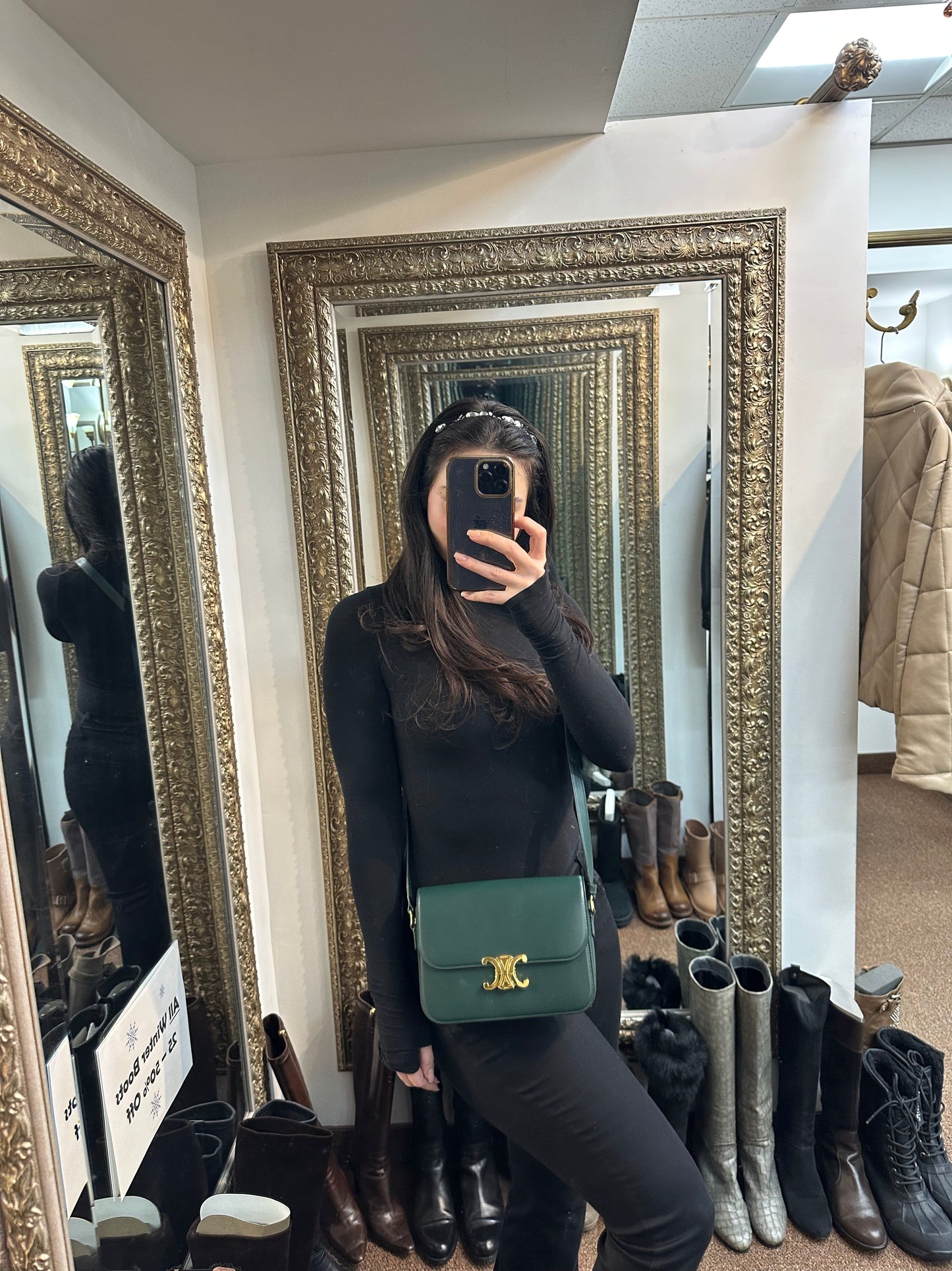 Celine Triomphe Crossbody Bag