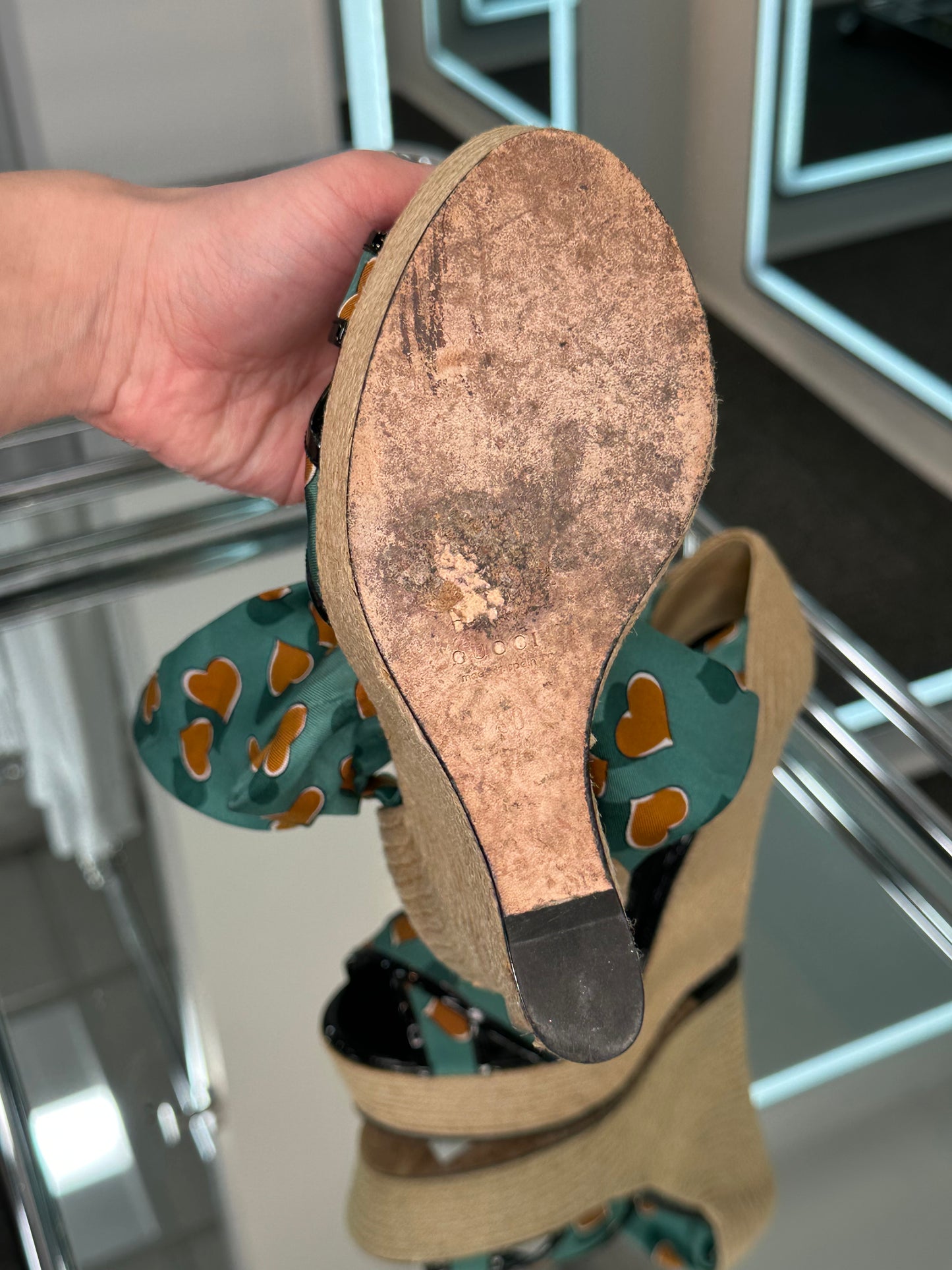 Gucci Espadrille Wedge