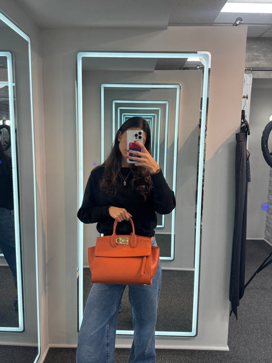 Salvatore Ferragamo Top Handle Bag