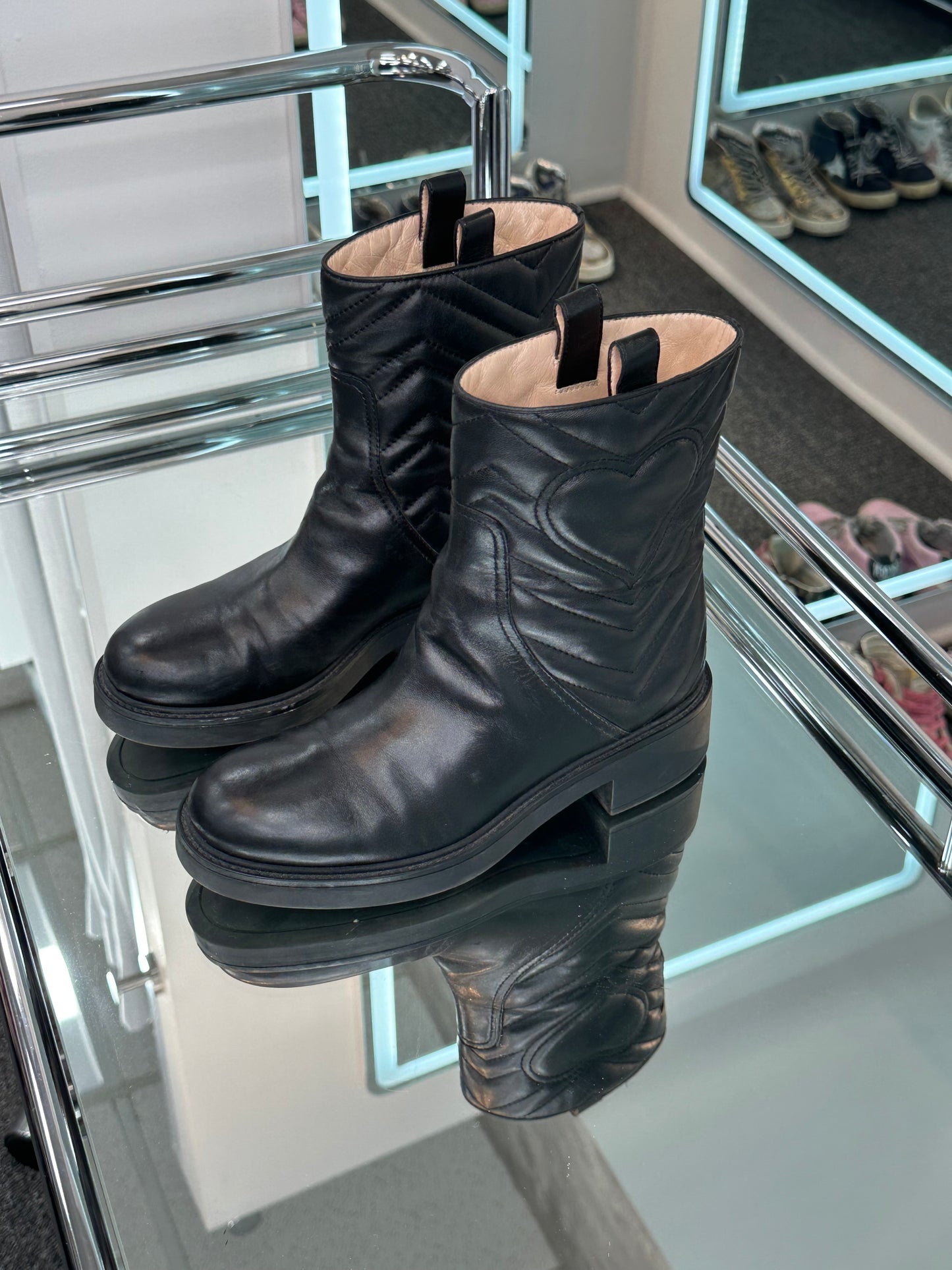 Gucci Moto Boots