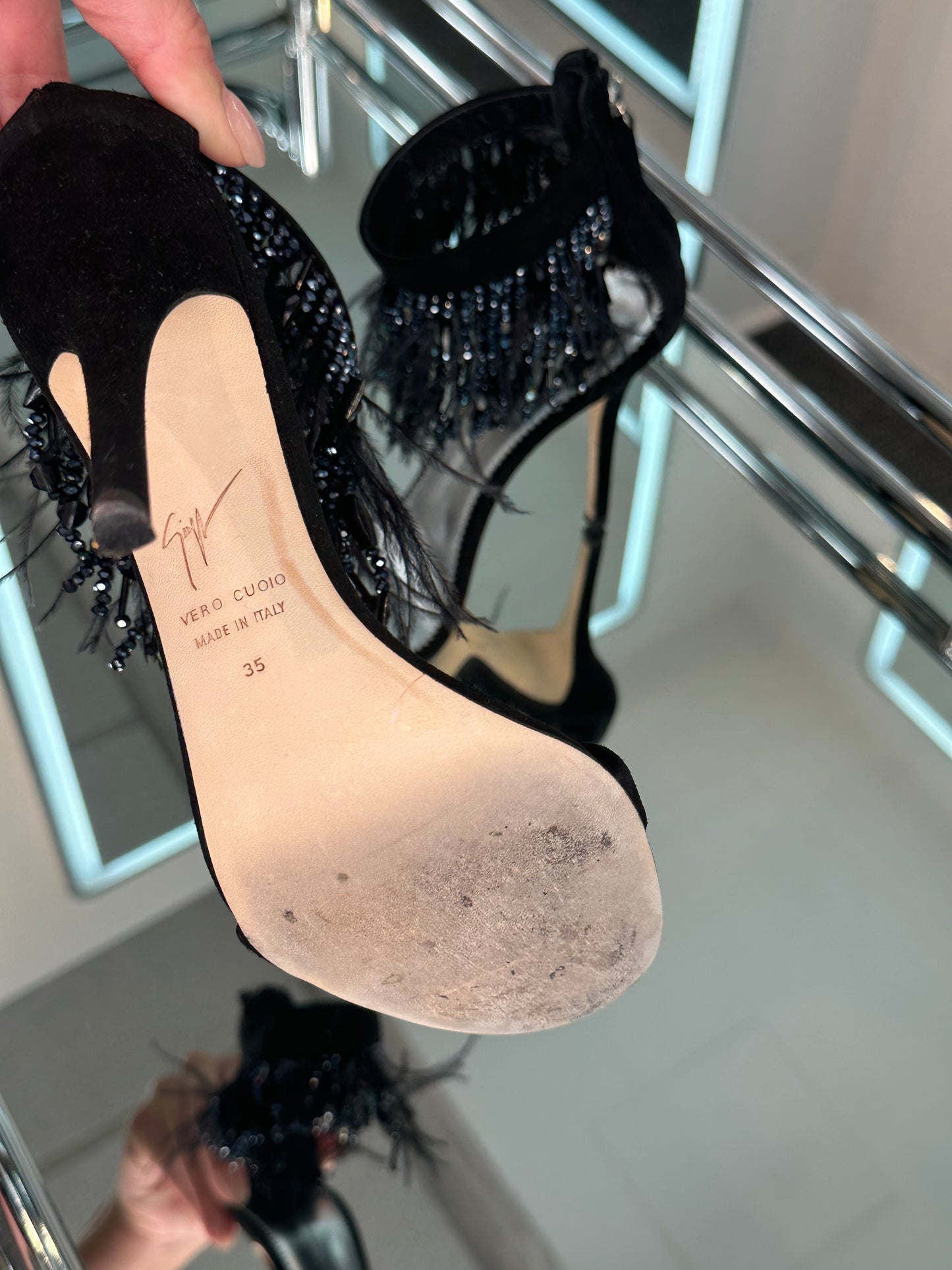 Giuseppe Zanotti Fringe Sandal